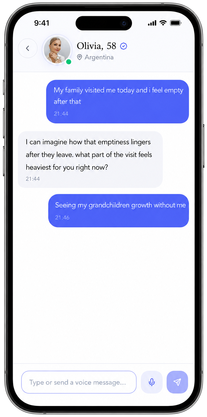 NewCircle mobile conversation preview